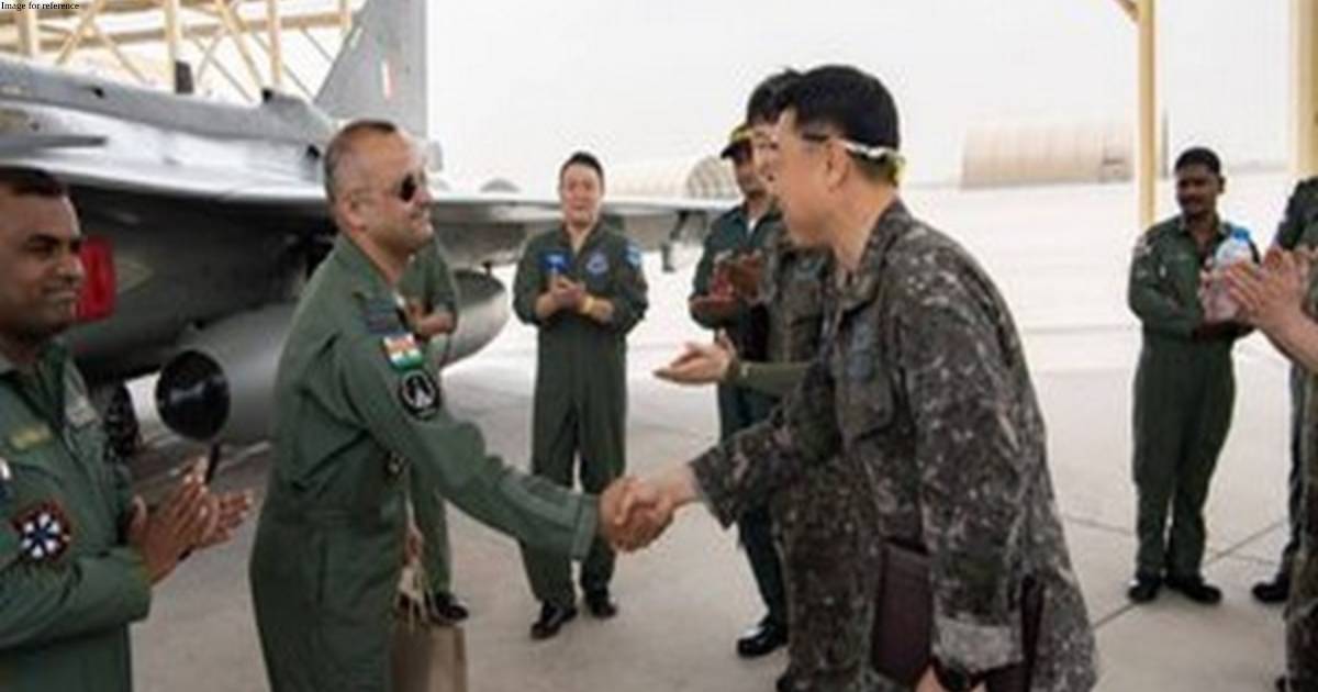Indian, Korean Air Force interact at closure of multilateral air exercise Desert Flag